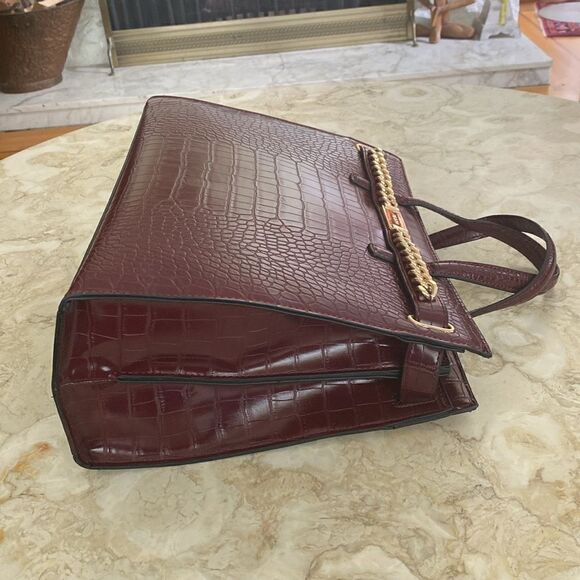 NEW! Aldo Nilo Croc Embossed Large Tote/Work Bag - Picture 7 of 13